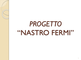 Il nostro progetto - il nastro trasportatore