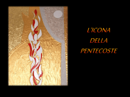 l`icona della pentecoste - Sorelle Povere di Santa Chiara