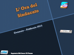 Il giornalino di gennaio e febbraio