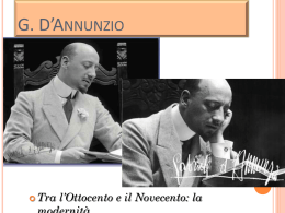 Gabriele D`Annunzio