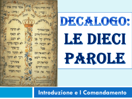 Decalogo Introduzione e 1 comandamento.p[...]