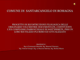 Presentazione - Architetto Mauro Ioli Santarcangelo Di Romagna