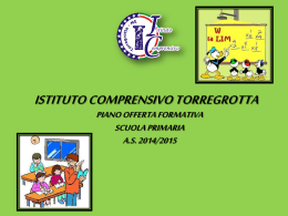 Mini Pof Scuola Primaria - Istituto Comprensivo Torregrotta