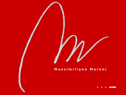 Scarica il file demo - Massimiliano Maroni