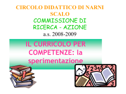 COMMISSIONE DI RICERCA - AZIONE