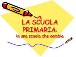 Presentazione SCUOLA PRIMARIA - IC Dosolo Pomponesco Viadana