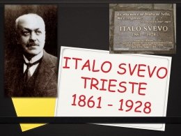 ITALO SVEVO TRIESTE 1861