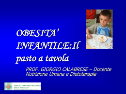 Prof. Giorgio Calabrese, Docente di Nutrizione Umana, Università