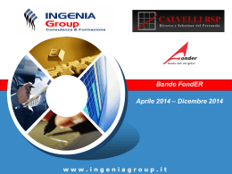 PowerPoint Template - Ingenia Group Srl 2013
