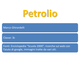 Petrolio Ghirardelli