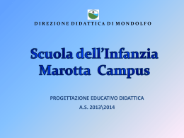 Attivit&agrave; a.s. 2013-2014