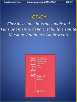 ICF-CY - Scuola Morbelli
