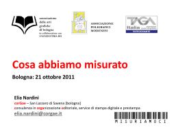 Bologna 21/10/2011 - AAGB
