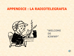 radio telegrafia (cw)