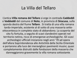 La Villa del Tellaro - Scuola Secondaria di I° grado Statale Raffaello