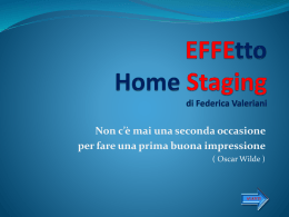 EFFEtto Home Staging PRESENTAZIONE