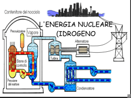 L`ENERGIA NUCLEARE (IDROGENO
