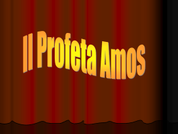 Il profeta Amos