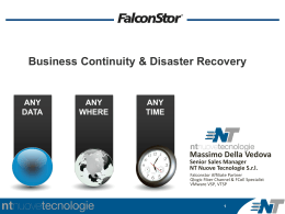 Falconstor NSS Business Continuity & DR