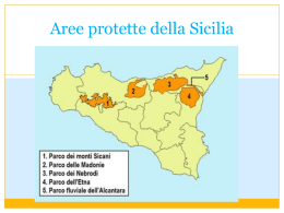 Aree protette di sicilia - Scuola Secondaria di I° grado Statale