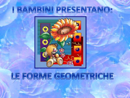 le forme geometriche