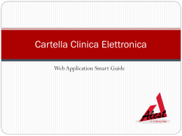 Demo Cartella Clinica Elettronica