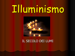ILLUMINISMO - Sito IC Leonardo da Vinci