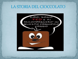 LA STORIA DEL CIOCCOLATO