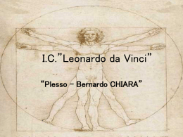 Presentazione scuola - Sito IC Leonardo da Vinci