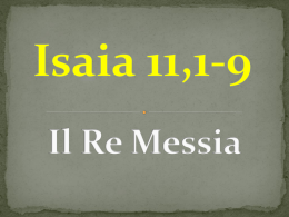 Is 11,1-9 Re Messia