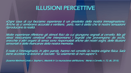 Illusioni percettive
