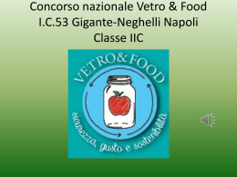 Premiazione Vetro & Food 26-05-2015
