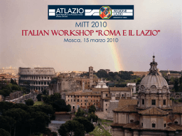 Clicca qui per la relazione sul workshop