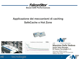 Falconstor NSS Caching - NT Nuove Tecnologie Srl