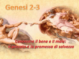 Genesi 2-3 - Sulla tua parola