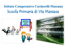 Istituto Comprensivo Cardarelli-Massaua Scuola Primaria di Via