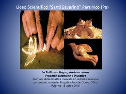 Liceo Scientifico *Santi Savarino* Partinico (Pa)