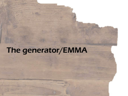 The Generator_EMMA1