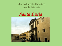 Quarto circolo didattico Scuola Primaria Santa Lucia