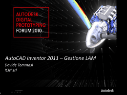 LAM (Large Assembly Modeling)