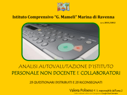 Istituto Comprensivo *G. Mameli* Marina di Ravenna as