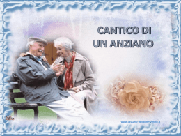 Cantico di un anziano - Cassano