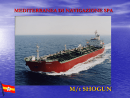 Slides Shogun - Mediterranea di Navigazione spa