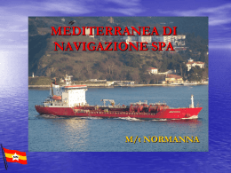 Slides Normanna - Mediterranea Navigazione