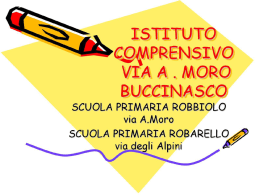 ISTITUTO COMPRENSIVO VIA A . MORO BUCCINASCO