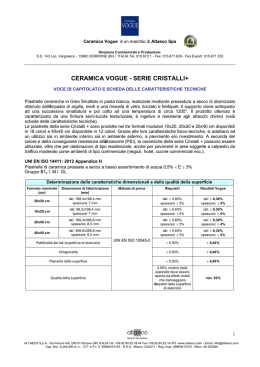 Scarica voci di capitolato