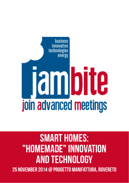 smart homes: "HOMEMADE" INNOVATION AND