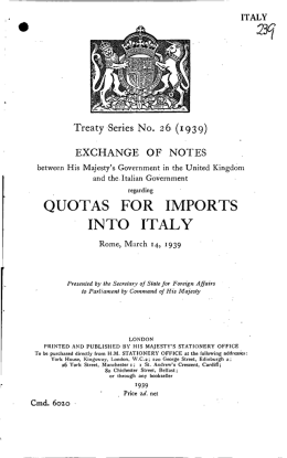 M - UK Treaties Online