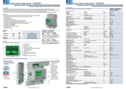 Energy-meters single-phase