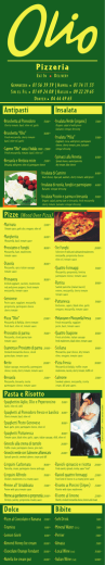 Menu Del - olio